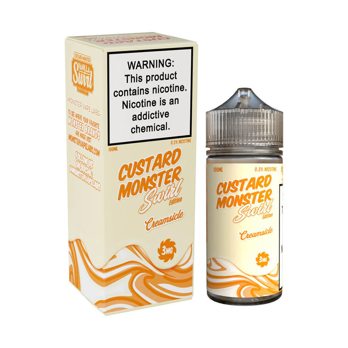 Custard Monster Swirl Creamsicle eJuice