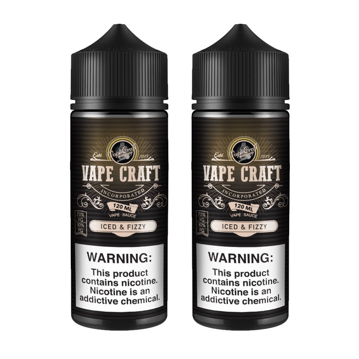 Vape Craft Iced & Fizzy 2 Bottle Bundle