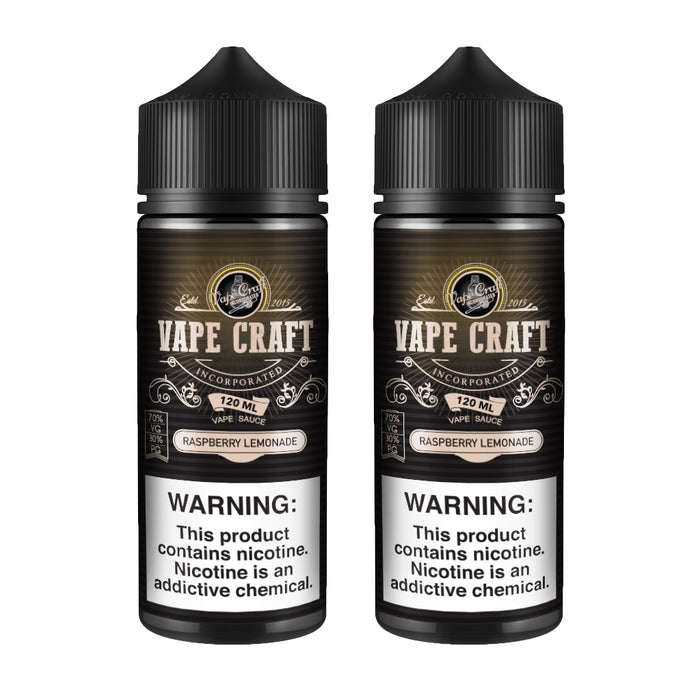 Vape Craft Raspberry Lemonade 2 Bottle Bundle