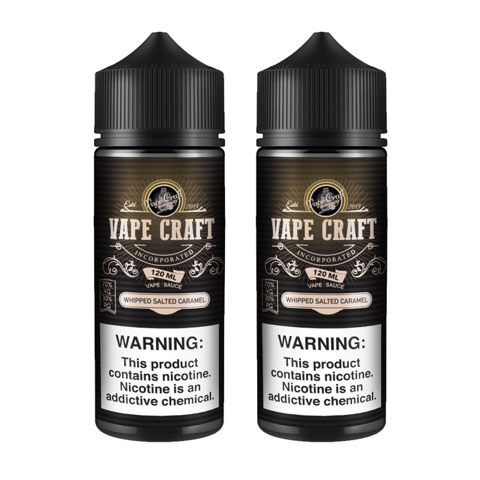 Vape Craft Whipped Salted Caramel 2 Bottle Bundle