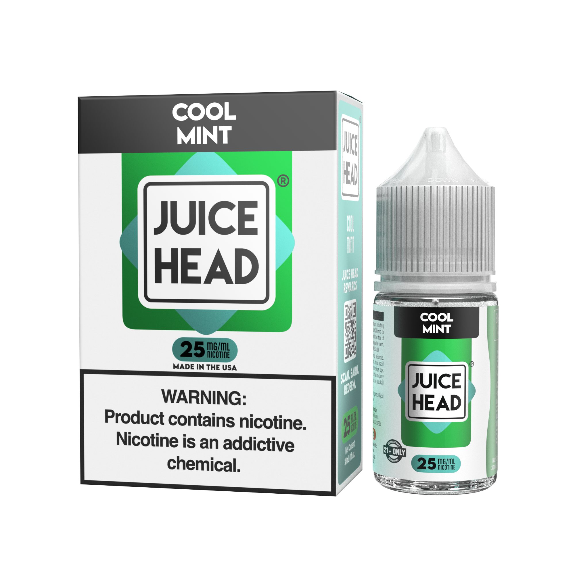 Juice Head Salt Cool Mint eJuice
