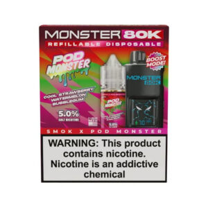 Monster 80K Refillable Disposable