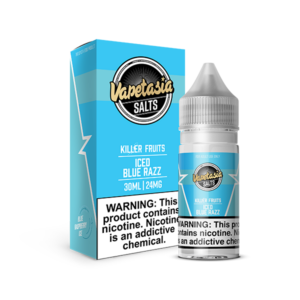 Vapetasia Killer Fruits Salt Iced Blue Razz eJuice