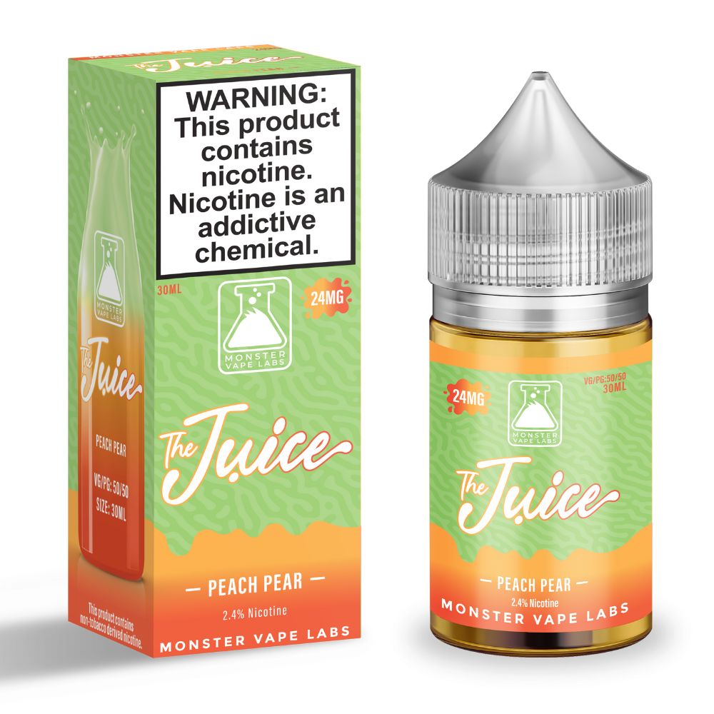 The Juice Salt Peach Pear eJuice