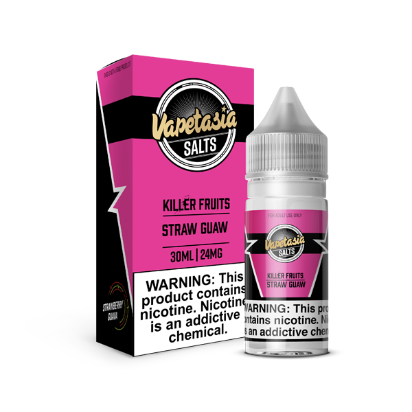 Vapetasia Killer Fruits Salt Straw Guaw eJuice