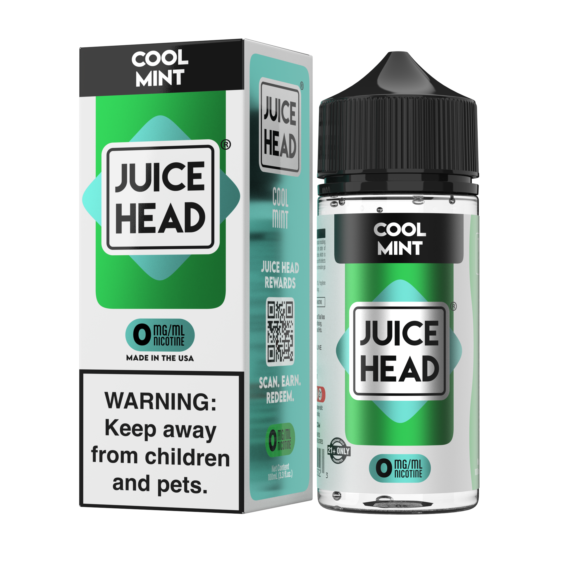 Juice Head Cool Mint eJuice