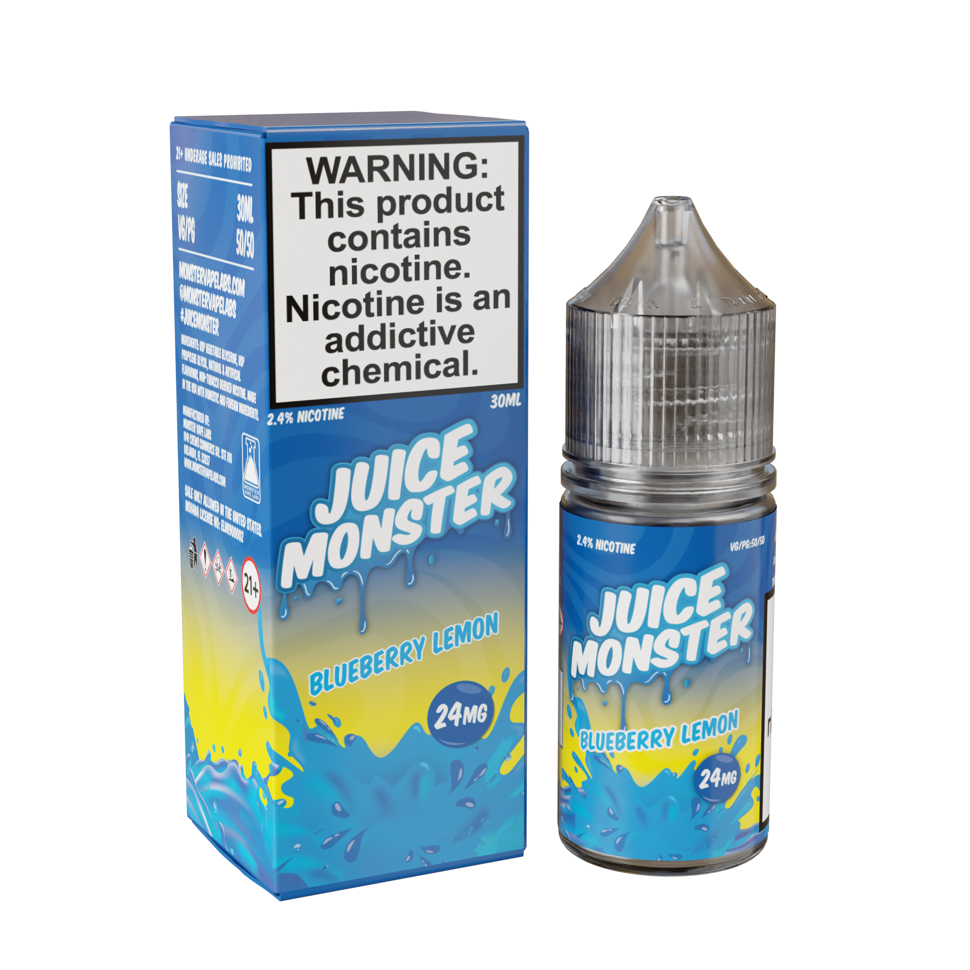 Juice Monster Salt Blueberry Lemon eJuice