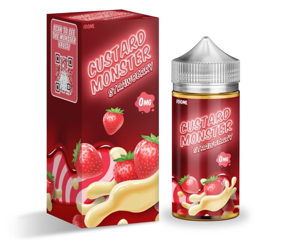 Custard Monster Strawberry eJuice