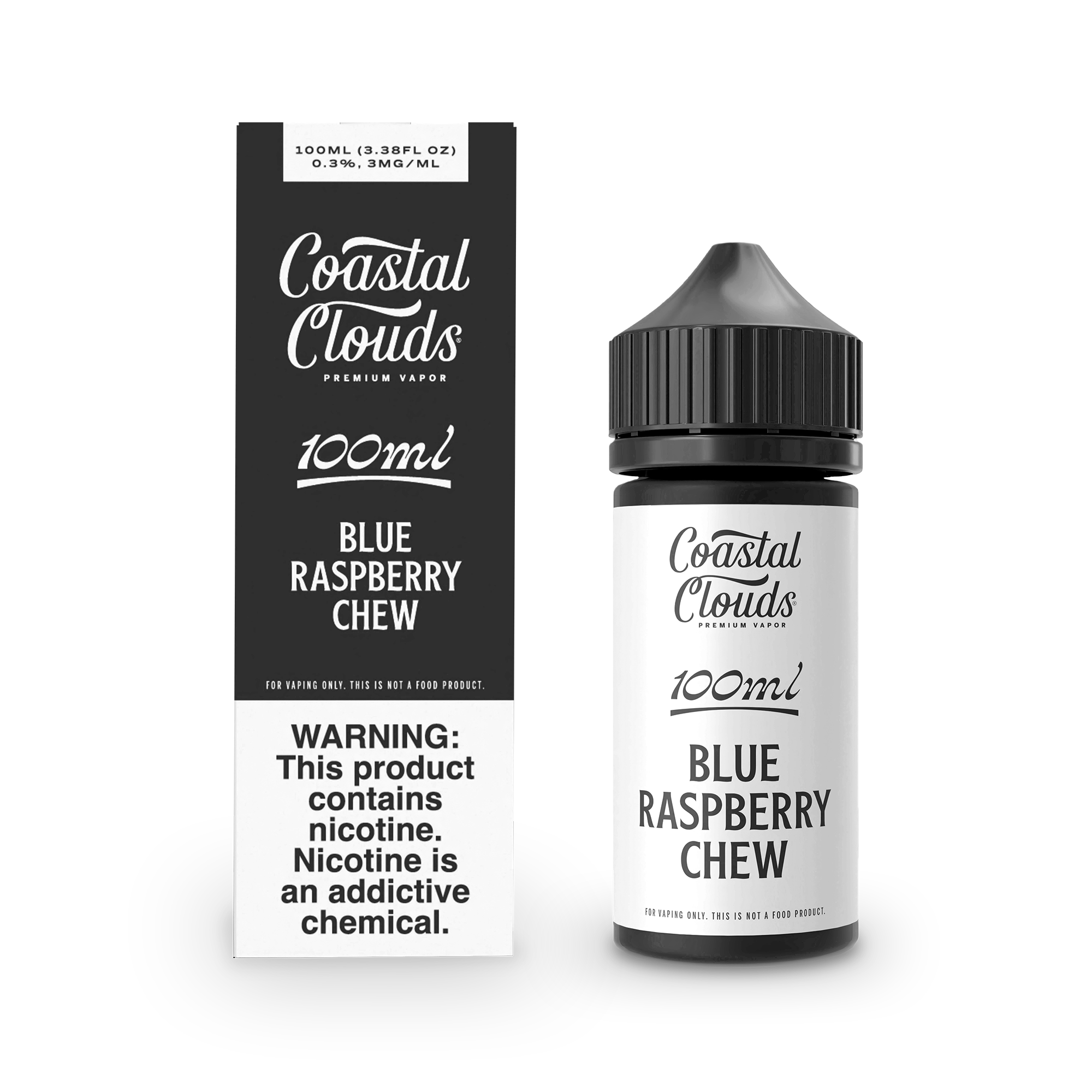 Coastal Clouds Blue Raspberry Chew eJuice