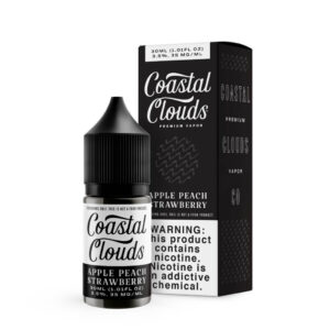 Coastal Clouds Salt Apple Peach Strawberry eJuice
