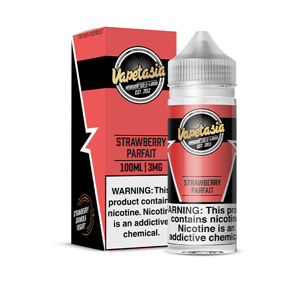 Vapetasia Strawberry Parfait eJuice