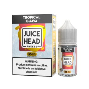 Juice Head Freeze Salt Tropical Guava eJuice