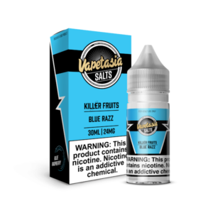 Vapetasia Killer Fruits Salt Blue Razz eJuice