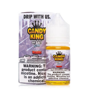 Candy King on Salt Iced Worms Ejuice