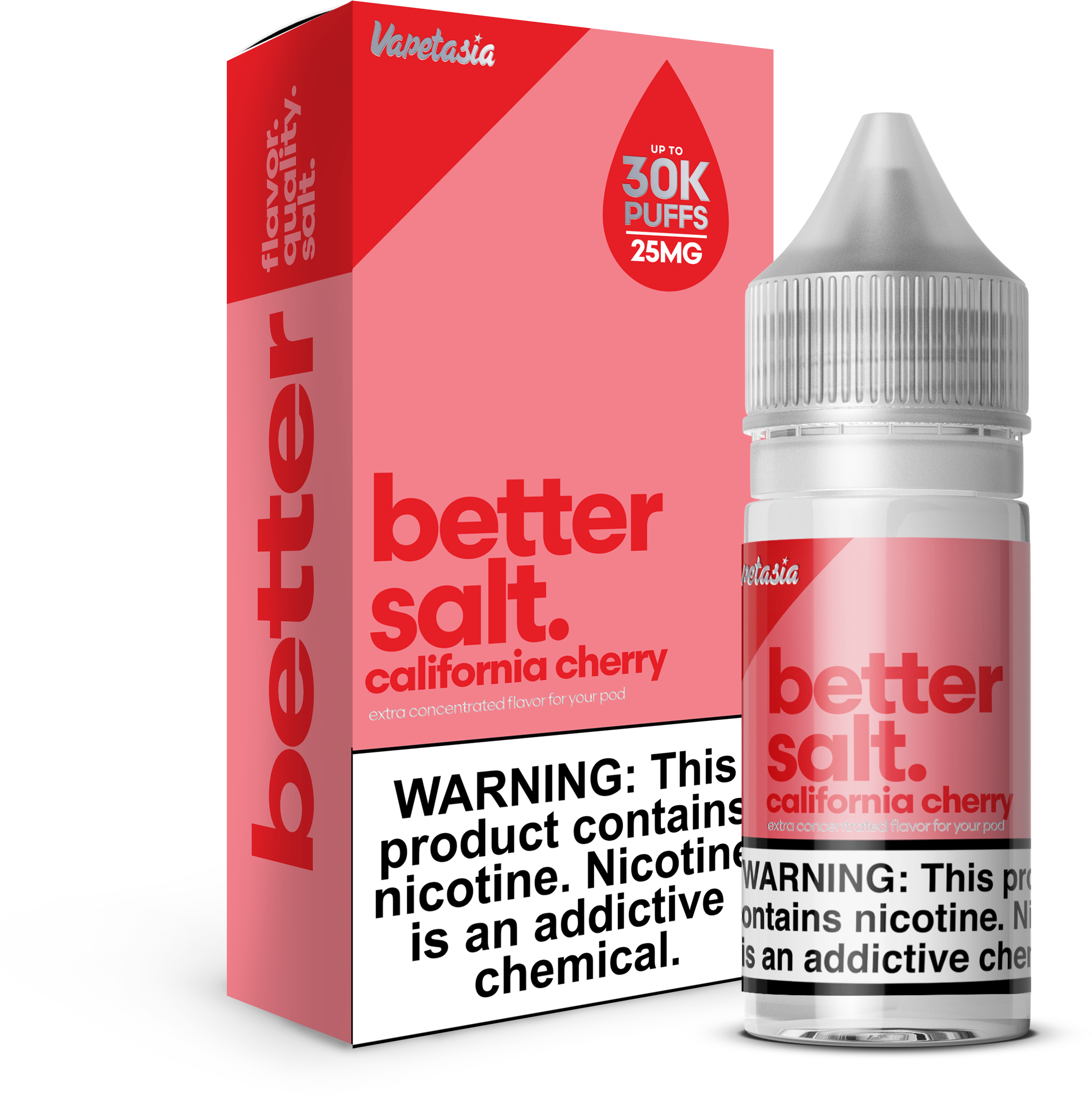 better salt california cherry eJuice