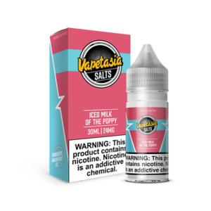 Vapetasia Salt Iced Milk of the Poppy eJuice