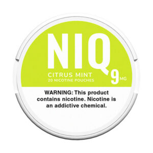 NIQ Citrus Mint Nicotine Pouches