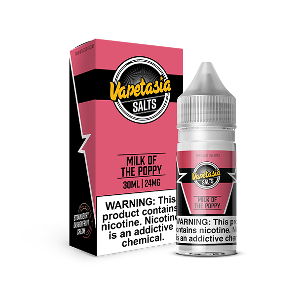 Vapetasia Salt Milk of the Poppy eJuice