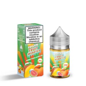 Frozen Fruit Monster Salt Mango Peach Guava Ice eJuice