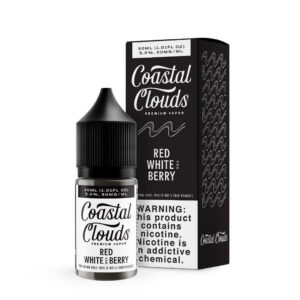 Coastal Clouds Salt Red White and Berry eJuice