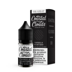 Coastal Clouds Salt Vanilla Custard eJuice